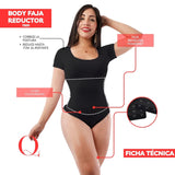 BODY FAJA MOLDEADOR MANGA CORTA